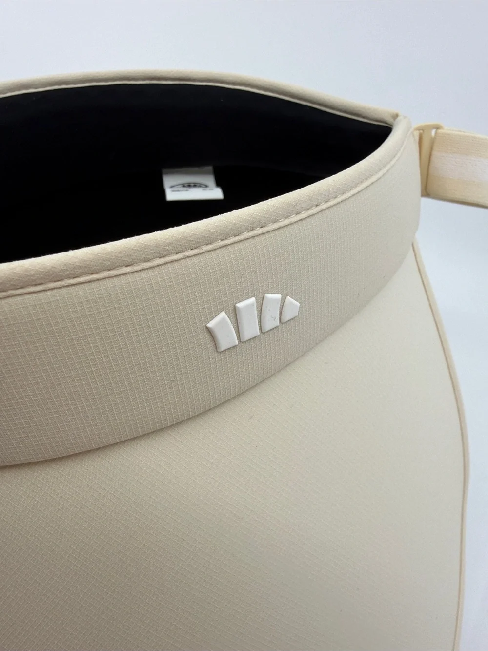 Beneunder Ultra Wide Brim Light Cream Women's Sun Visor UPF 50+